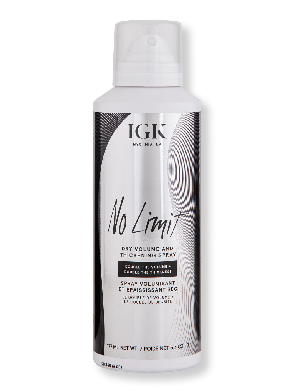 iGK No Limit Dry Volume & Thickening Spray