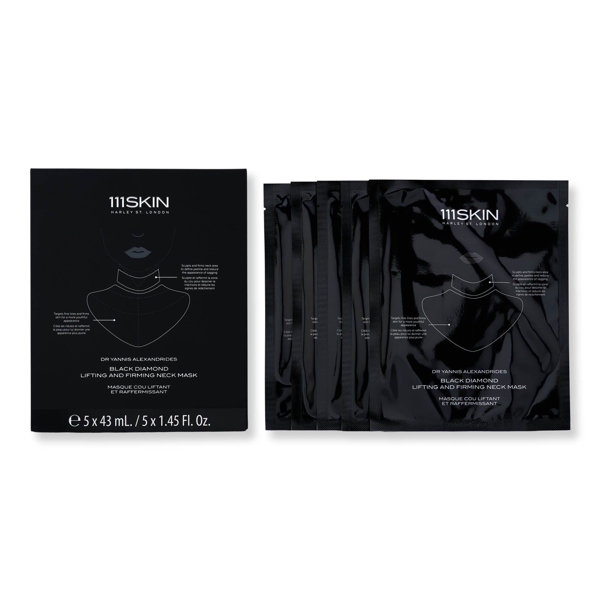 111SKIN Black Diamond Lifting & Firming Neck Mask