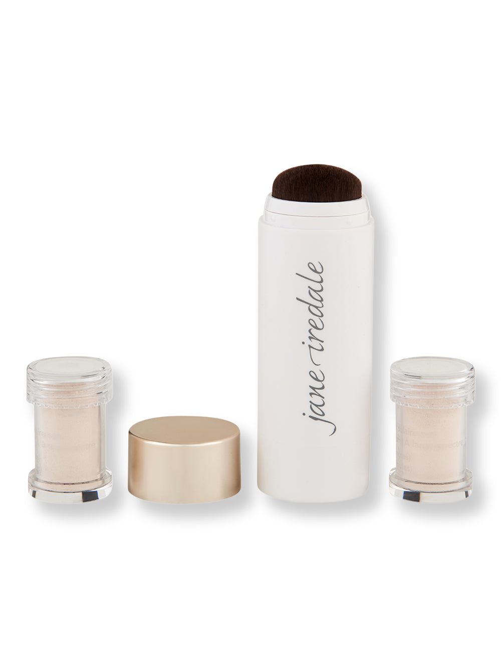 Jane Iredale Powder-Me SPF 30 Dry Sunscreen Refillable Brush + 2 Refills