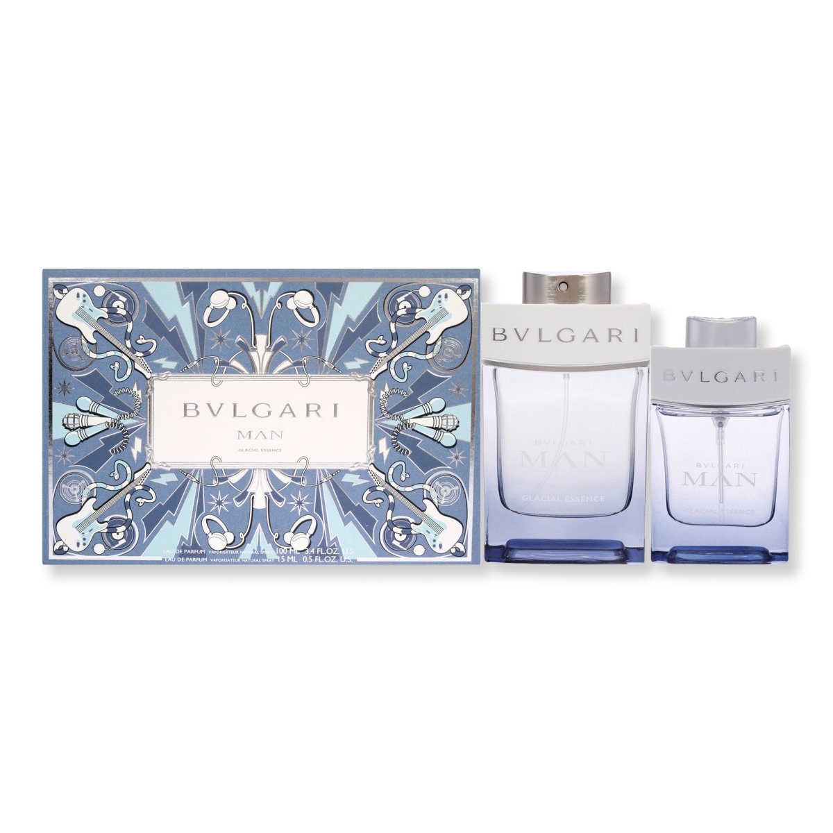 Bvlgari Man Glacial Essence 2 Piece Gift Set