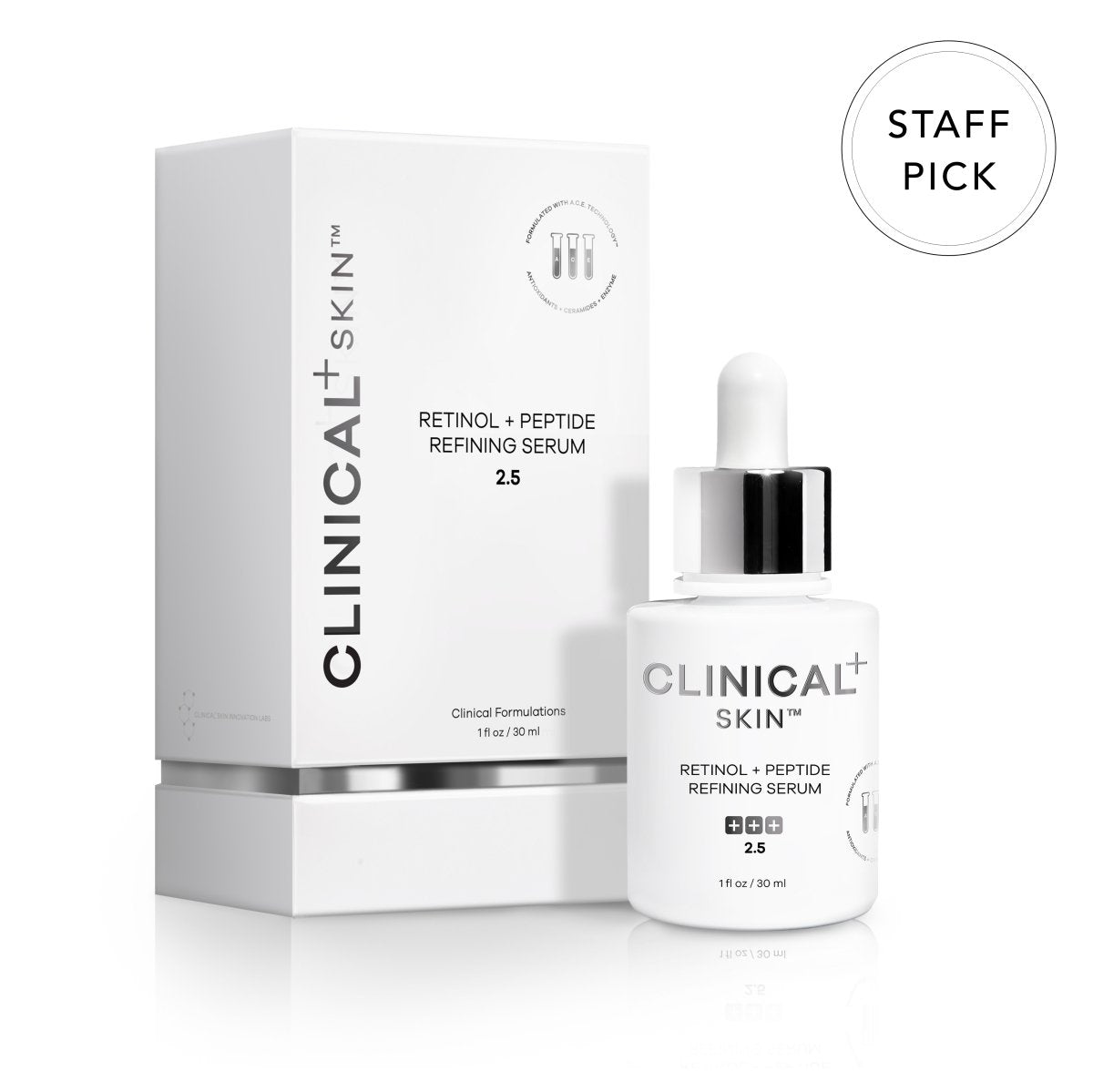 Clinical Skin Retinol + Peptide Refining Serum 2.5