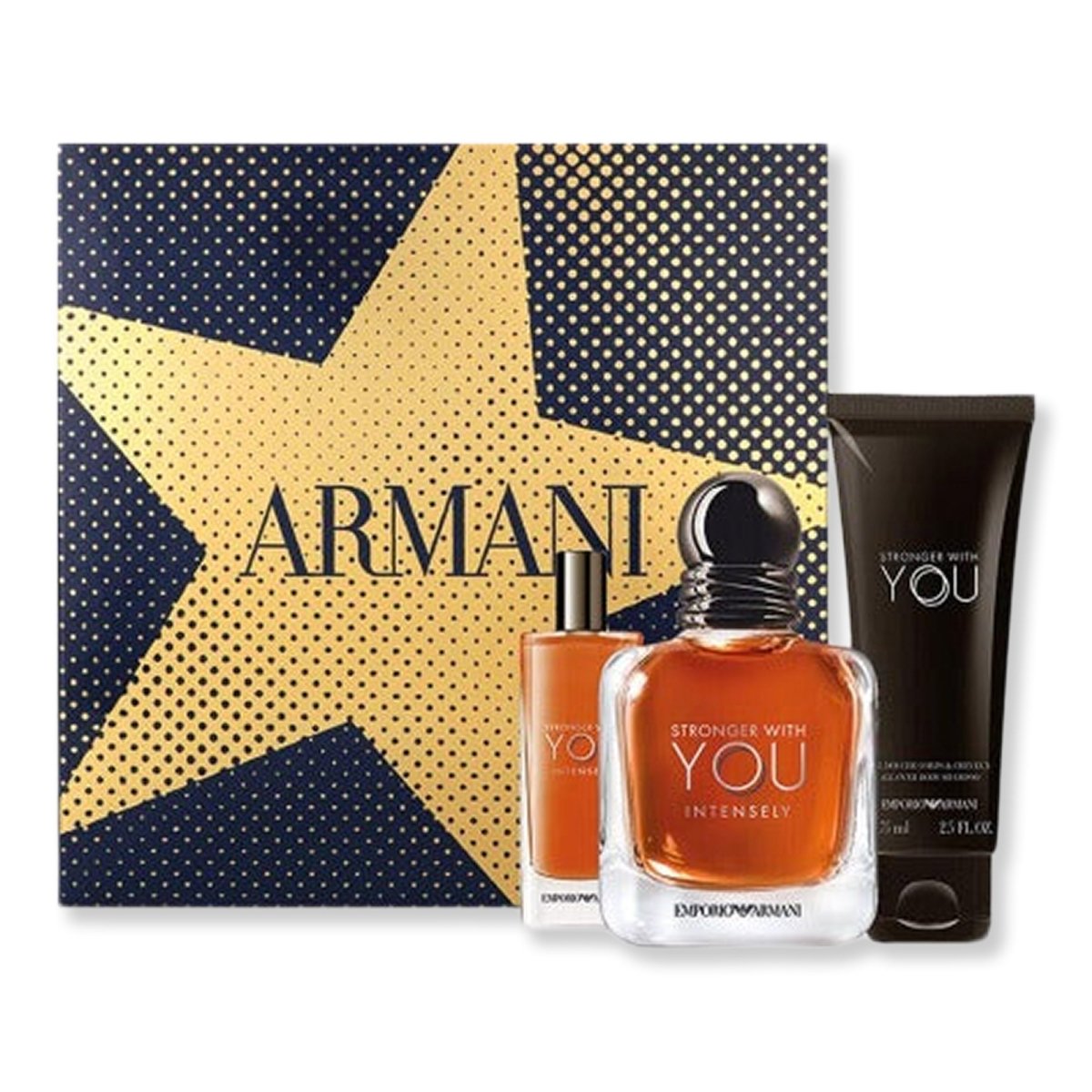 GIORGIO ARMANI Emporio Armani Stronger With You Intensely 3 Piece Gift Set