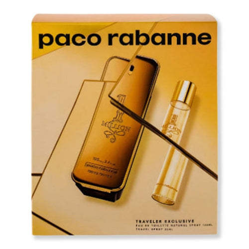 Paco Rabanne 1 Million 2 Piece Travel Gift Set